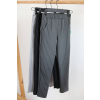 Chlapecké kalhoty SKINNY FABRIC STRIPES - tmavě šedé