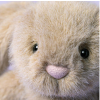 Jellycat Bunny peříčková srst 18 cm