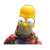 Simpsonovi Homer plyšový 40cm