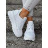 sneakersy na podeszwie typu platform rusin corecto white skora naturalna
