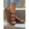 wygodne sandaly rusin azimo brown skora naturalna