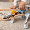 TOOKY TOY Dřevěná sada vesmírných vláčků