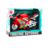 Závodní motorka, spídr, pohon, světlo, zvuk, červená