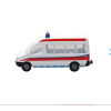 SIKU Ambulance Polská verze 1083