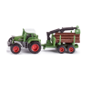 SIKU Traktor Favorit 926 s přívěsem na dřevo 1645