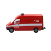 SIKU Hasičský vůz polská verze 0808