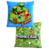 Polštářek Minecraft Steve Creeper Jasiek 38x38cm pro hráče
