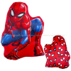 Plyšový 3D polštářek Spiderman 20x15cm