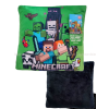 Dekorativní dětský polštář Minecraft, 37x37cm