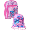 Předškolní batoh malý batoh s kapsou + taška Stitch