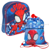 3D batoh pro předškoláky malý batoh Spidey a Super Buddies + taška
