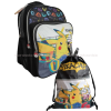 Sada školního batohu Pokémon Pikachu + tašky s uchem