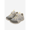 Šedé dětské barefoot boty s širokou špičkou BARTEK 87023-10