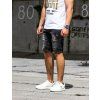 imgi 77 Czarne meskie spodenki jeansowe Recea 2455