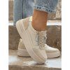wygodne sneakersy escor beige skora naturalna
