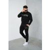 PÁNSKÁ TEPLÁKOVÁ SOUPRAVA BG MANIAC | ČERNÁ (Pánské XL)