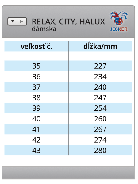velkostne_tabulky_relax_city_halux_damska
