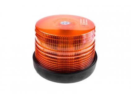 Výstražný LED maják, montáž na magnet, oranžový, 12W, 12-24V (TT.247L)