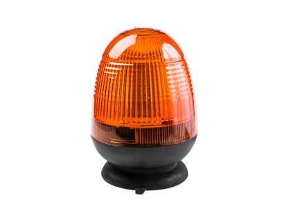 Výstražný LED maják, montáž na magnet, oranžový, 12W, 3 funkce, 12-24V (TT.266L)