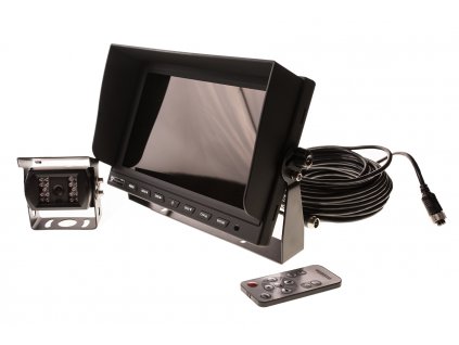 Parkovací systém pro 4 kamery s 10’’ monitorem, 1x HD kamerou, 15m kabelem  (TT.102AHDQS)