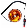 Výstražný LED maják, montáž na magnet, oranžový, 16W, 12-24V  (TT.1490)