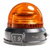 Výstražný AKU LED maják s dálkovým ovládáním, výdrž baterie až 16h, montáž na magnet, oranžový, 12-24V (TT.14540RC)
