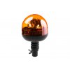 Výstražný H1 maják, montáž na držák, oranžový, 90° flexi, 55/70W, 12-24V (TT.186G)