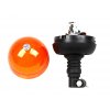 Výstražný H1 maják, montáž na držák, oranžový, 90° flexi, 55/70W, 12-24V (TT.186G)