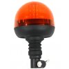 Výstražný LED maják, montáž na držák, oranžový, 90° flexi, 12W, 12-24V (TT.186D)