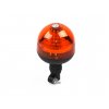 Výstražný LED maják, montáž na držák, oranžový, 90° flexi, 12W, 12-24V (TT.186D)