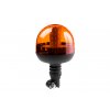 Výstražný LED maják, montáž na držák, oranžový, 90° flexi, 12W, 12-24V (TT.186D)