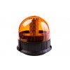 Výstražný LED maják, montáž na magnet, oranžový, 12W, 12-24V  (TT.190L)