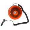 Výstražný LED maják, montáž na magnet, oranžový, 12W, 12-24V (TT.247L)