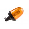 Výstražný LED maják, montáž na držák, oranžový, 24W, 12-24V (TT.166D)
