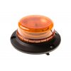 Výstražný LED maják, montáž na magnet, oranžový, 20W, 12-24V (TT.400)