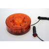 Výstražný LED maják, montáž na magnet, oranžový, 42W, 12-24V, 10 režimů  (TT.1418)