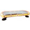 Výstražná LED rampa oranžová 168W, 10 funkcí, 12-24V, ECE R10 (TT.1456)
