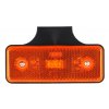 Poziční LED světlo oranžové, obdélníkové obrysové, 2x LED,  0,2W, 12-24V (TT.12017A)