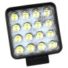 Pracovní světlo hranaté EPISTAR LED 48W, 10-30V, ECE R10, IP67 (16LED SPOT)