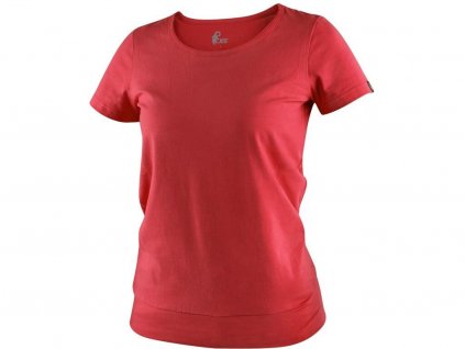 Tričko CXS EMILY, dámské, krátký rukáv, červená