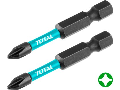 Nározové šroubovací bity, S2, PH2, 50mm, industrial