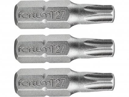 hrot TORX, sada 3ks, T 27x25mm, S2