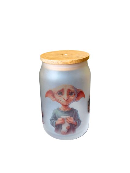 Čarovná sublimovaná sklenice - HARRY POTTER  SUBLIMOVANÁ