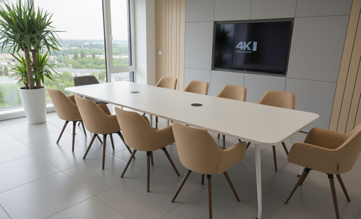 Jednací hliníkový stůl TRIG