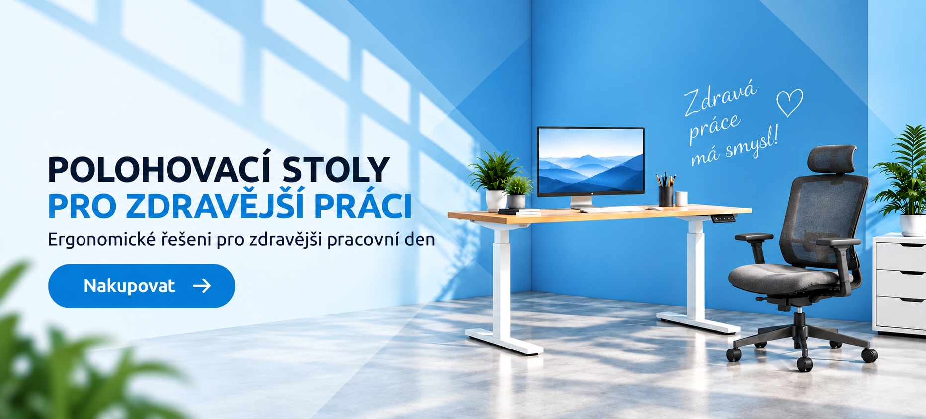 Vyskově nastavitelné stoly