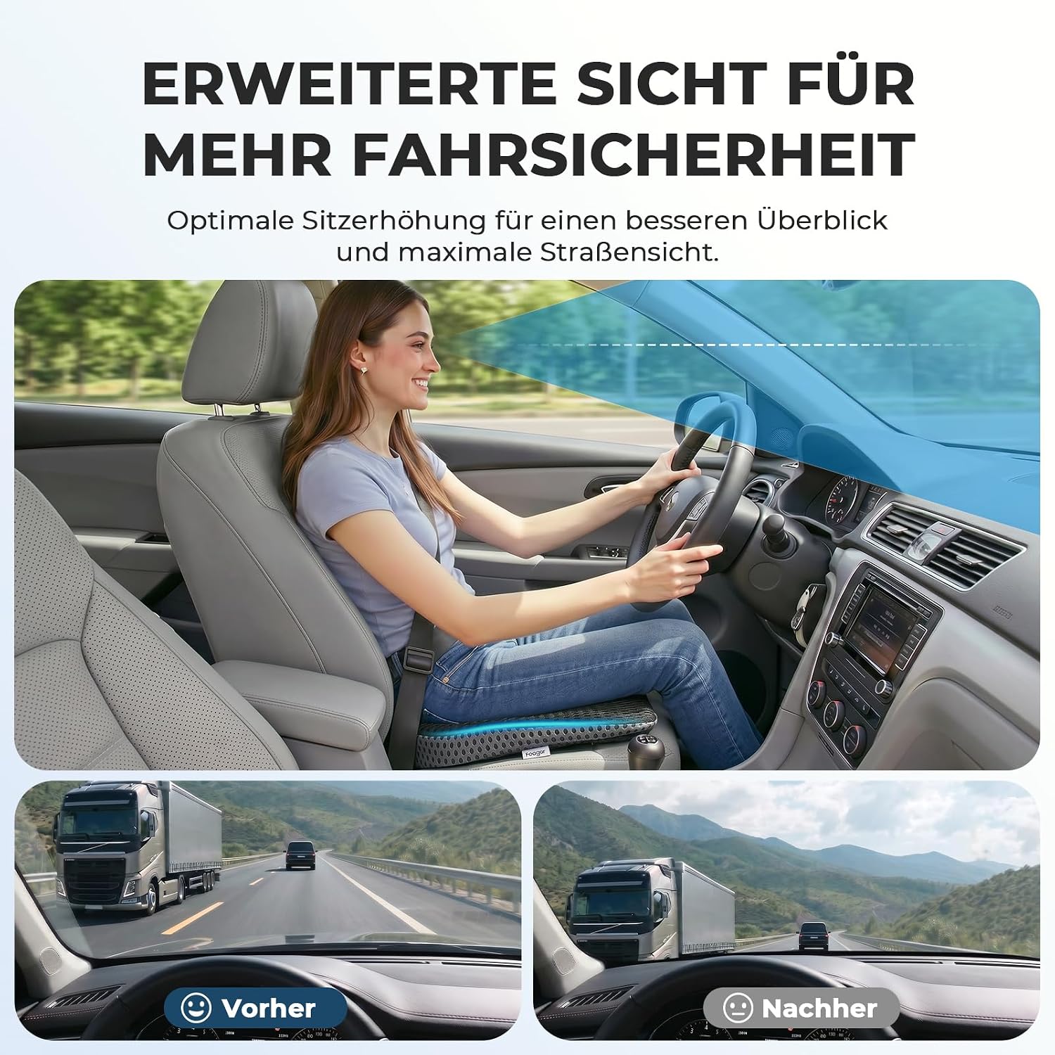 Feagar Car – zvýšení polohy řidiče a lepší výhled z vozidla