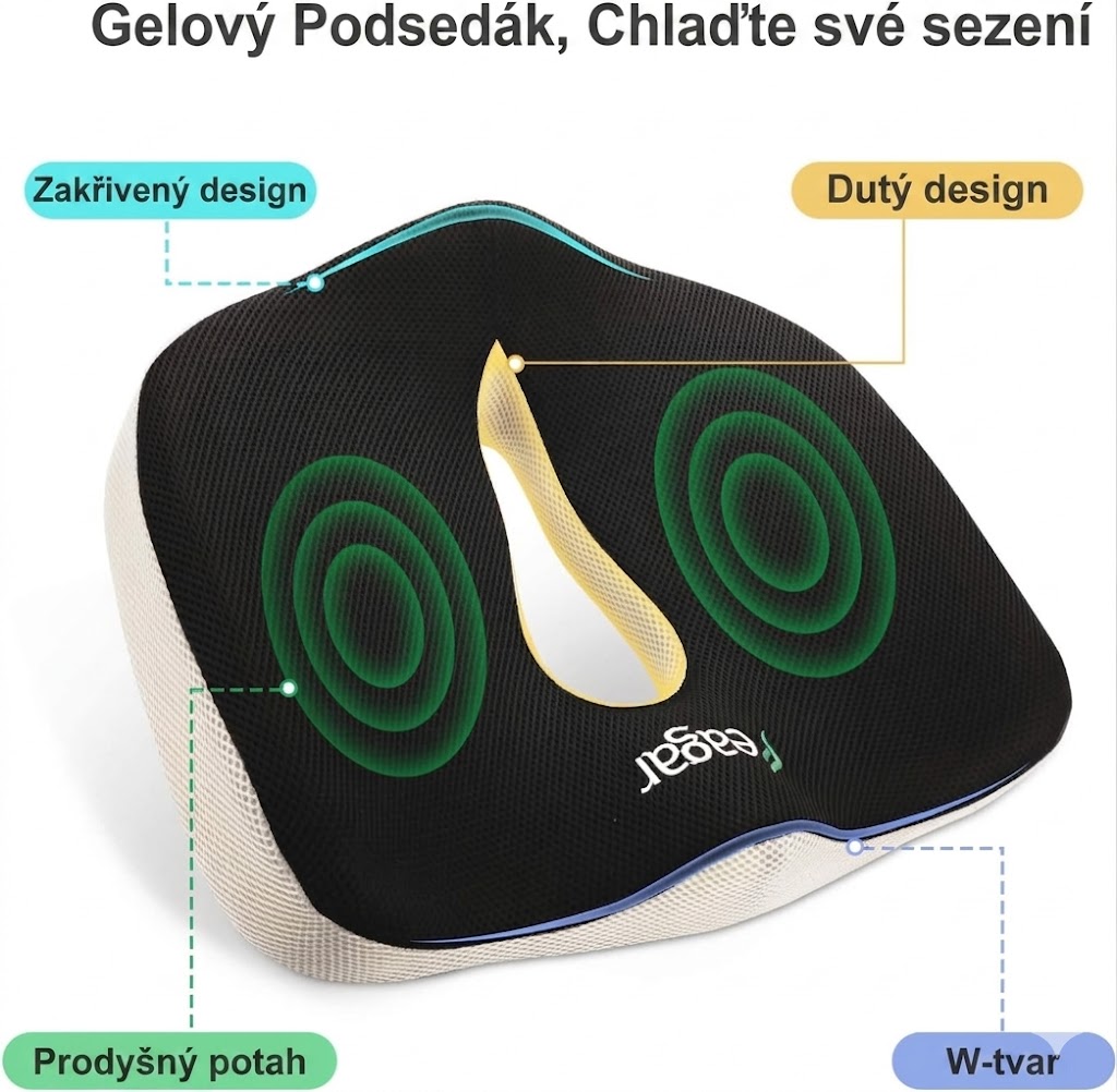 Zóny sedáku Feagar GEL