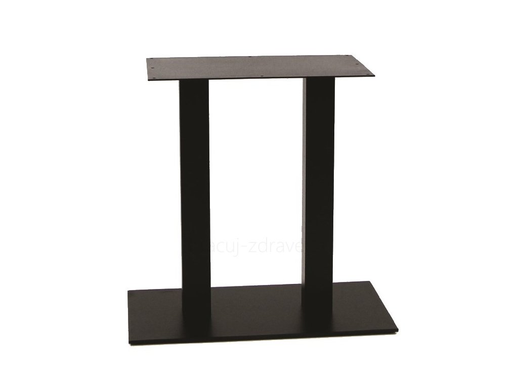 Centrální stolová podnož BCI 1702-75x40 - černá  stolová základna 75 x 40 cm