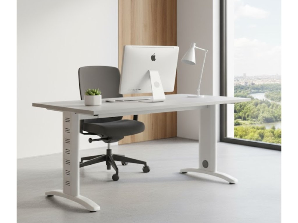 DeskFix 105 kancelarsky stul sedy