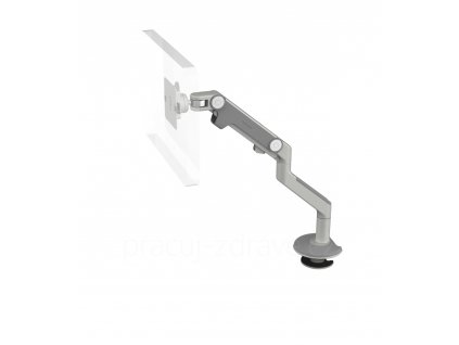Držák na těžký monitor Humanscale M8 stříbrný na šroub  Kvalitní rameno na těžké LCD monitory